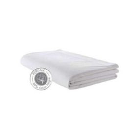 Drap percale 280 x 325 cm (280x325 cm - Blanc)