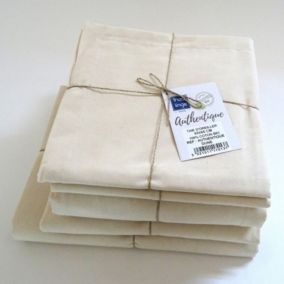 Drap plat en 100% coton biologique (240x300 cm - Sable)