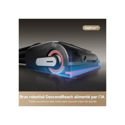 Dreame H15 Pro Aspirateur-balai 2 en 1 Secteur Sec&humide Sans sac 400 W Noir 5 Ah