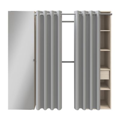 Introducir 90+ imagen kit dressing avec rideau castorama fr