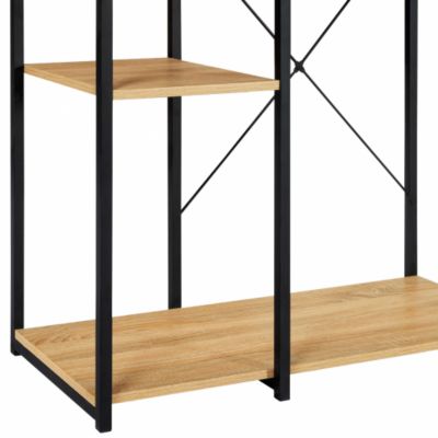 Dressing double penderie étagères L. 90 cm DETROIT design industriel