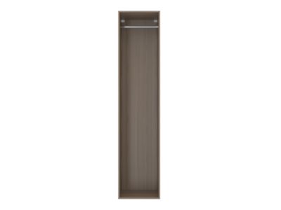 Dressing effet chêne avec penderie GoodHome Atomia H. 225 x L. 50 x P. 58 cm