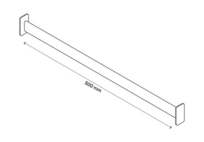 Dressing sous pente et/ou comble blanc GoodHome Atomia H. 225 x L. 225 x P. 58 cm