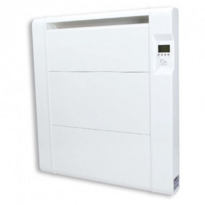 Drexon 744150- Radiateur céramique à inertie  HERMANO 1500W - 65,5 x 7,5 x 59 cm - Blanc