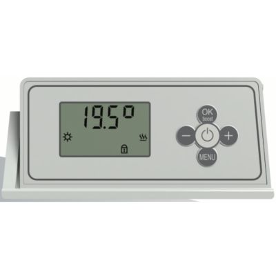 Drexon 944150 - Panneau rayonnant TRACY 1500W - Affichage digital - IP24- 9 programmes personnalisables - Blanc