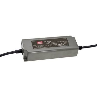 Driver LED mixte NPF-90-12 90W 7,5A - alimentation 7,2-12V DC, entrée 90-305V AC, boîtier plastique