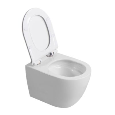 Duofix pack WC bâti-support UP100 + WC suspendu sans bride Ceramia avec ...