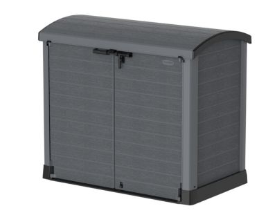 Duramax Armoire de rangement extérieur StoreAway Arc Lid 1200L - Gris