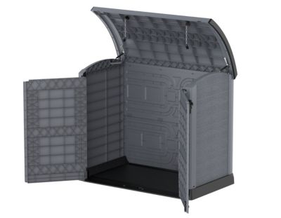 Duramax Armoire de rangement extérieur StoreAway Arc Lid 1200L - Gris