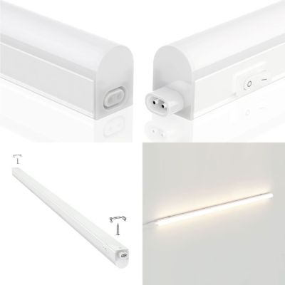 DURANDAL: Réglette LED format T5, 8W, 57,6cm, avec interrupteur, 4000K