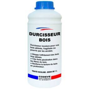 Durcisseur Bois -  1 L   - Codeve Bois - Pour Le Durcissement D'un Bois Vermoulu, Friable, Ramolli Ou Pourri.
