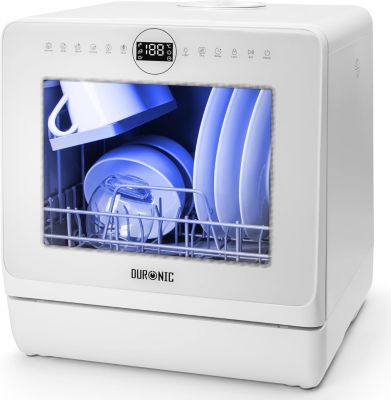 DW5 WE Lave vaisselle de table 950W 7 programmes lavage séchage Machine ...