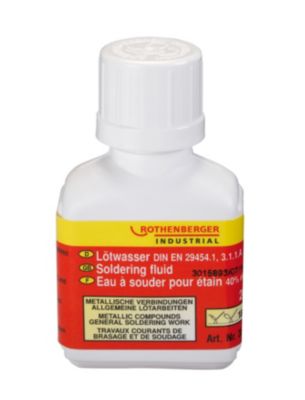 Eau à souder pour étain 24 ml Rothenberger