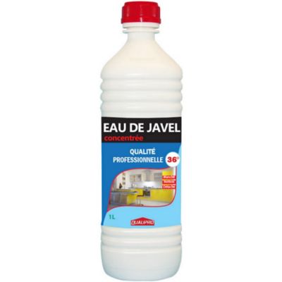 Eau de javel concentrée 9,6% 36° Qualipro 1L