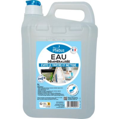 Eau déminéralisée anti-tartre Phébus 5L