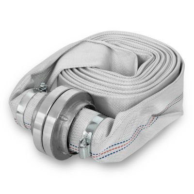 EBERTH Tuyau Plat Incendie 3 Pouces 30m - Raccords Storz 75-B - Pompe à Eau Jardin & Chantier