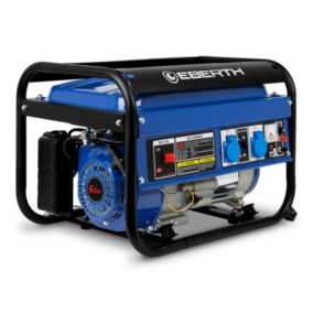 EBERTH 3000 Watt Groupe electrogene Generateur electrique portable moteur à essence 6,5 CV, 4 temps, 2x 230V, 1x 12V