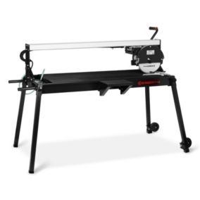 EBERTH Coupe Carrelage Electrique 1500W, Lame de scie diamant 250mm Profondeur de coupe 36mm Longueur de coupe 1020mm, 0-45 degrés