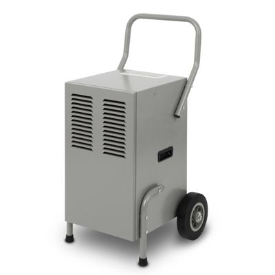 EBERTH Déshumidificateur d'air professionnel de chantier, capacité 50L / jour, réglable par pas de 1% de 20% à 90% RH