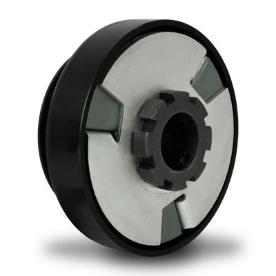 EBERTH Embrayage centrifuge pour arbre de 25,4mm, embrayage moteur essence, applications diverses, embrayage avec 6 mâchoires