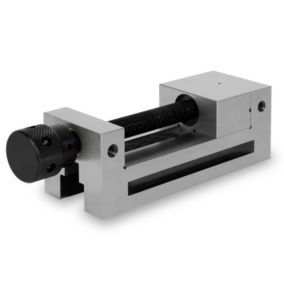 EBERTH Etau de précision avec broche, largeur des mors 73mm, force de serrage maximale 100mm, hauteur des mors 35mm