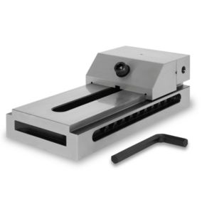 EBERTH Etau de précision à basse tension, largeur des mors 150mm, force de serrage maximale 200mm, hauteur des mors 50mm