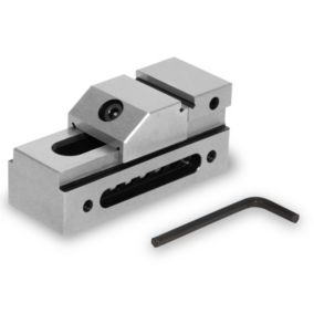 EBERTH Etau de précision à basse tension, largeur des mors 26mm, force de serrage maximale 22mm, hauteur des mors 9mm