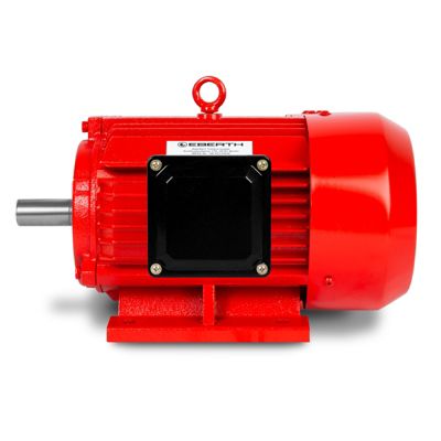 EBERTH Moteur Électrique 400V avec Puissance 5,5 kW, Moteur Triphasé en Aluminium, Vitesse de rotation 2900 tr/min, Intensité 11A