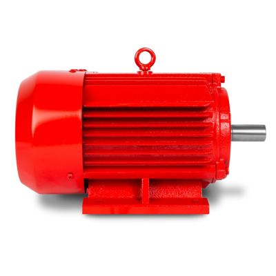 EBERTH Moteur Électrique 400V avec Puissance 5,5 kW, Moteur Triphasé en Aluminium, Vitesse de rotation 2900 tr/min, Intensité 11A