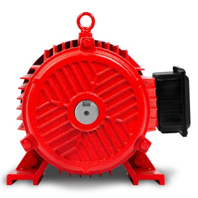 EBERTH Moteur Électrique 400V avec Puissance 5,5 kW, Moteur Triphasé en Aluminium, Vitesse de rotation 2900 tr/min, Intensité 11A