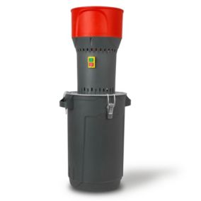 EBERTH Moulin à Céréales Électrique, Réservoir de 25 L et Trémie de 6 Litres, Moteur Puissant 1000W, 300kg/h, 5 Tamis inclus