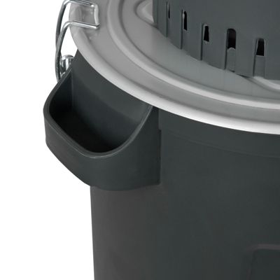 EBERTH Moulin à Céréales Électrique, Réservoir de 50 L et Trémie de 13 litres, Moteur Puissant 1300W, 400kg/h, 5 Tamis inclus