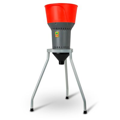 EBERTH Moulin à Céréales Électrique sur Pied, Trémie de Remplissage de 13L, Moteur Électrique de 1300 W, 400kg/h, 5 Tamis inclus