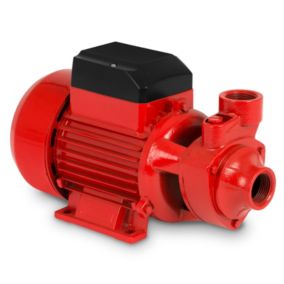 EBERTH Pompe à eau de jardin, pompe centrifuge, raccord 1 pouce, 750 watts, hauteur d'aspiration 8 m, hauteur de refoulement 60 m