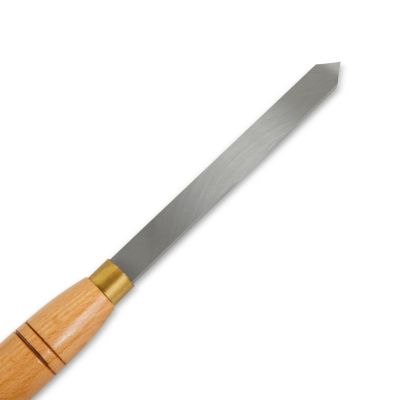EBERTH Set de couteaux à tourner avec coffret en bois, 6 fers à tourner HSS de haute qualité, acier rapide, Set de ciseaux à bois