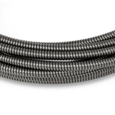 EBERTH Spirale de 20m pour machine de nettoyage de tuyaux, diamètre de la spirale 13mm, accouplement M6, tuyaux de diamètre 5-10cm