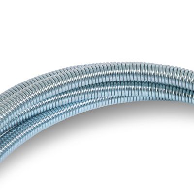 EBERTH Spirale de nettoyage de tuyaux 5m de long et 9mm de diamètre pour tuyaux à partir de 40mm tête en forme de griffe de 20mm