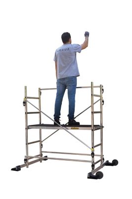 Echafaudage Centaure Tek up hauteur de travail max 4,55 m x largeur 1,80 m