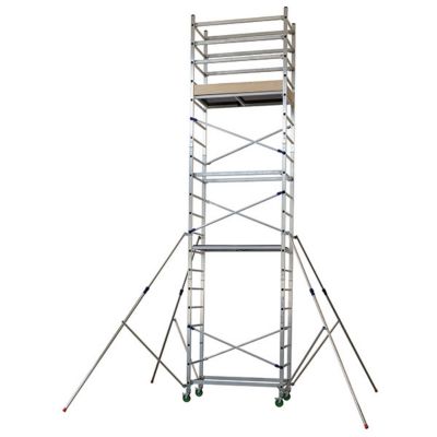 Echafaudage domestique - Hauteur de travail maximale de 6.20m. - AL620