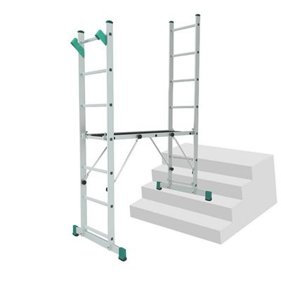 Echafaudage pour escalier : 3.00m haut. travail max - 8507