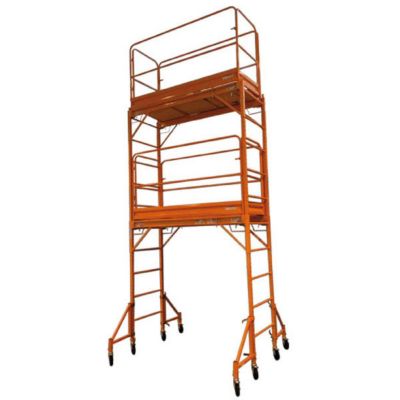 Echafaudage roulant acier - Hauteur travail max 5.60m - 9901A0900