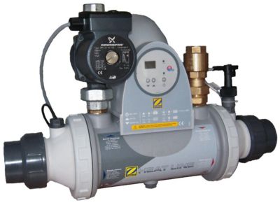 Echangeur multitubulaire Zodiac HEAT LINE PLUS 70kW pour bassin jusqu'à 200m3