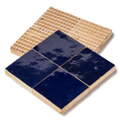 Echantillon couleur Zellige Bleu Nuit  - RO'MA NATURE