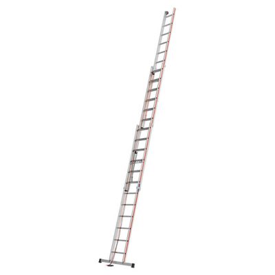 Echelle coulissante 3 plans de longueur 08.35m dépliée et 3.55m pliée - Référence 4061/3x12 - 406136