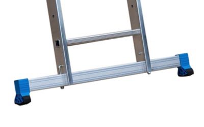 Échelle d'escalier multiposition à plateforme 2 x marches - 3,3 m