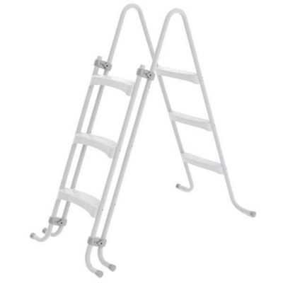 Echelle de sécurité pour piscine hors sol 0,8 m - 1,1 m.