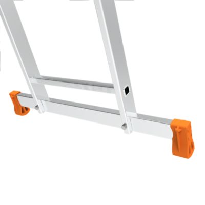 Échelle multiposition 2 éléments Magnusson en aluminium charge maxi 150 kg hauteur maxi 3,4 m