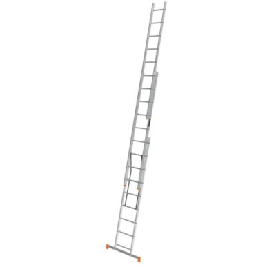 Échelle multiposition 3 éléments Magnusson en aluminium charge maxi 150 kg hauteur maxi 5,65 m