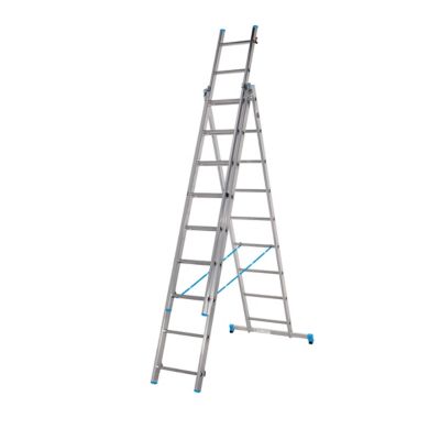 Échelle multiposition 3 x 9 marches - 6 m