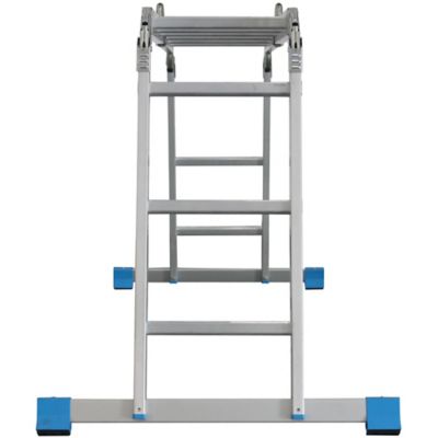 Echelle multiposition en aluminium Mac Allister 4 x 3 marches - 3.17 m